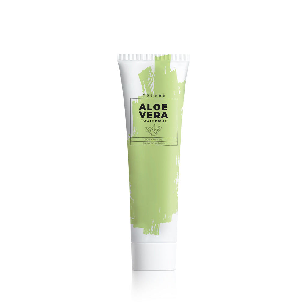 Essens - Aloe Vera Toothpaste - Barbadensis Miller 100 ML 3.3 oz - Makeup Stash Pakistan