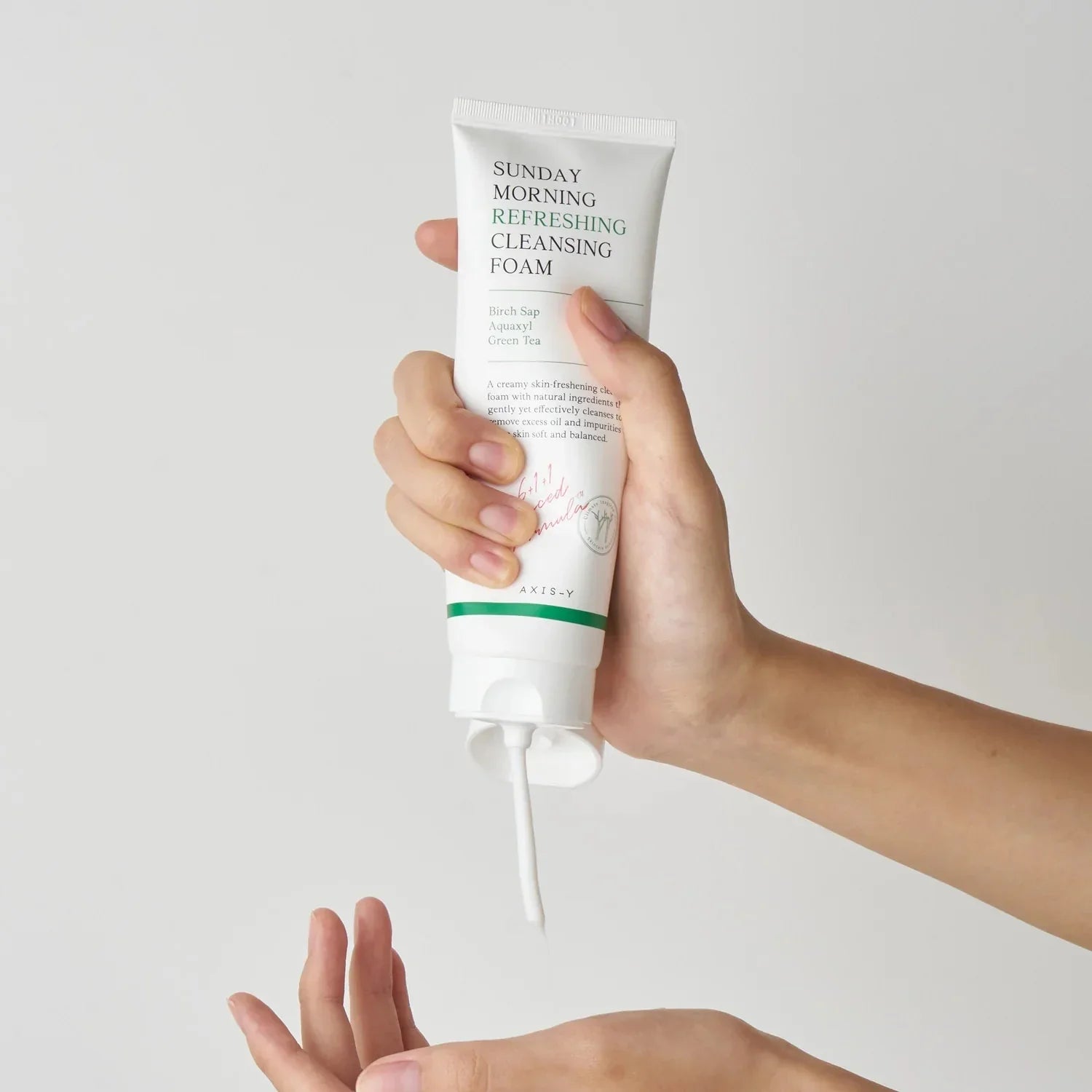 Axis-y cleansing foam, sunday morning cleanser, low ph face wash korea, gentle cleanser sensitive skin, korean face wash acne prone, hydrating cleanser,Makeupstashpk