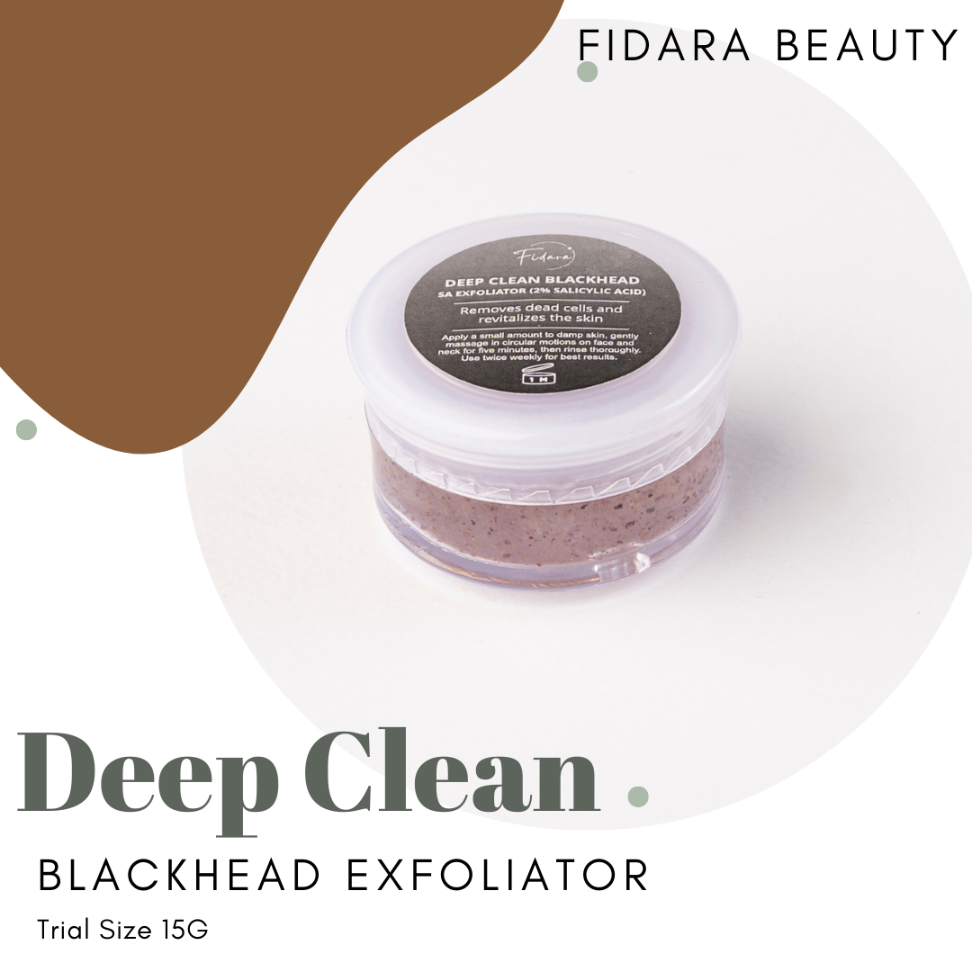 Fidara Beauty Deep Clean Blackhead Salicylic Acid Exfoliator 15g