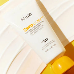 Anua - Zero-Cast Moisturizing Finish Sunscreen 50ml-Makeup Stash Pakistan