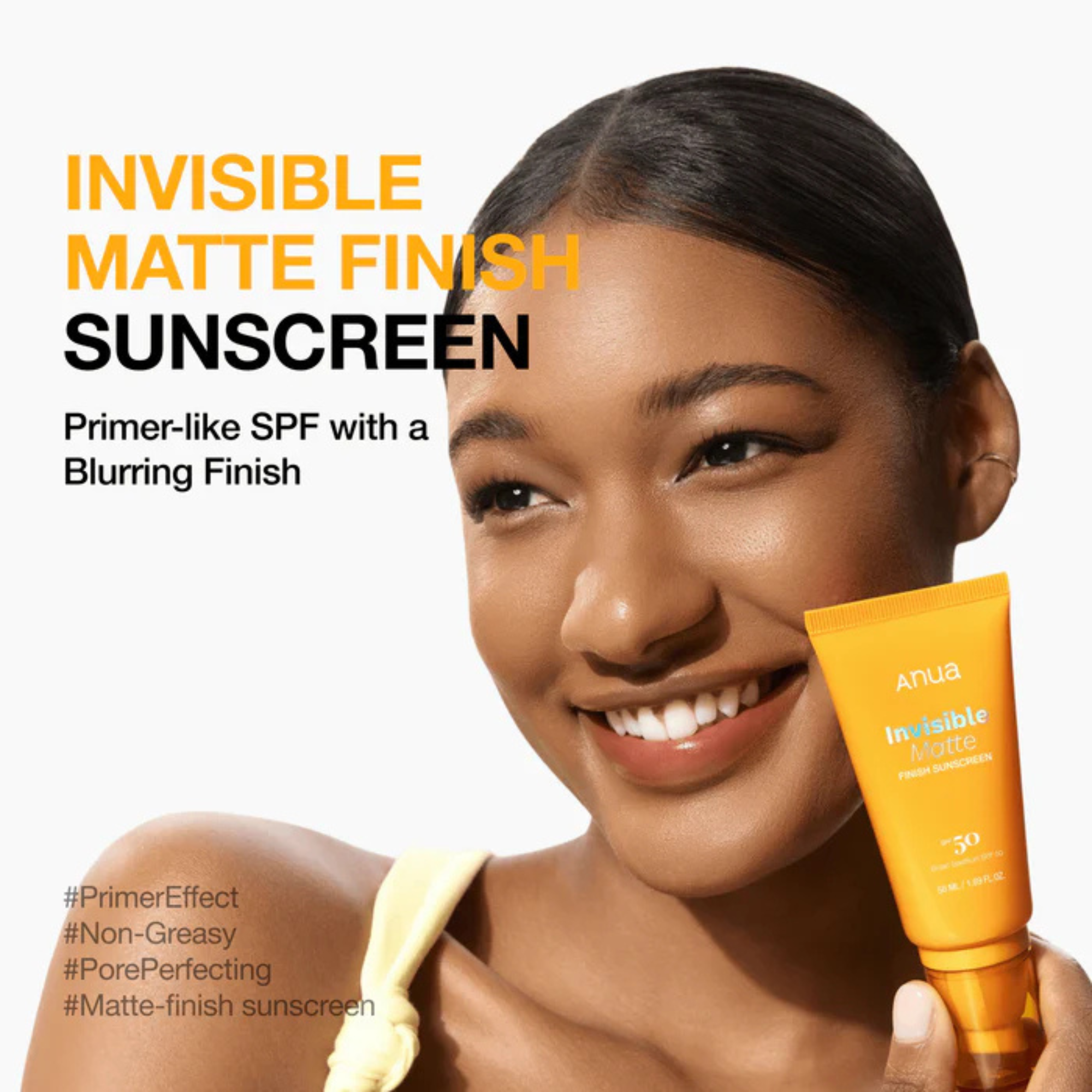 Anua, Anua Sunscreen, SPF 50, PA+++, Sunscreen, Face Sunscreen, Korean Sunscreen, Korean Skincare, Matte Sunscreen, Invisible Sunscreen, Daily Sunscreen, Lightweight Sunscreen, UV Protection - Makeupstashpk