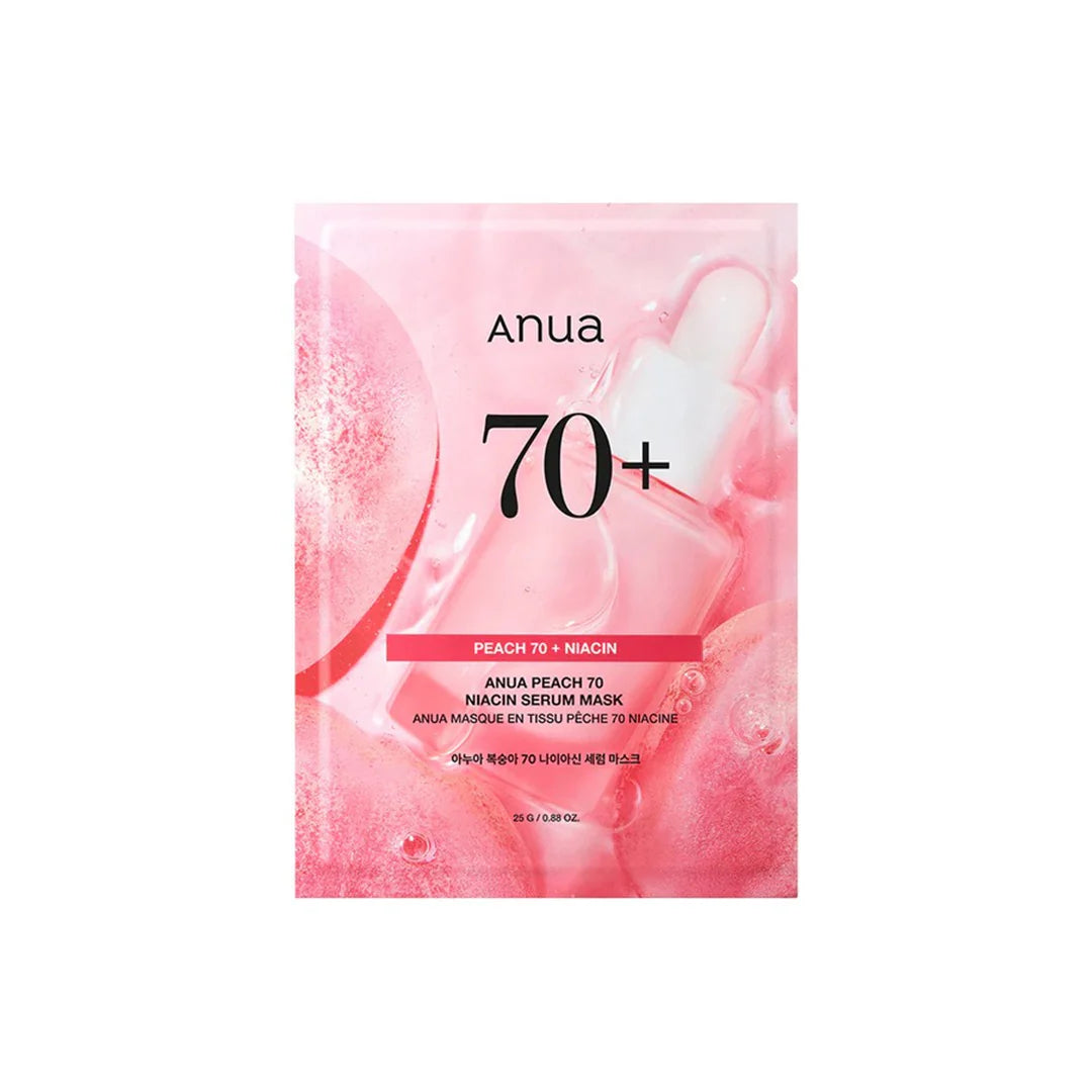 Anua,Peach Niacin,Serum Mask,Sheet Mask,Hydrating Sheet Mask,Brightening Sheet Mask,MakeupStashpk
