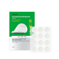 anua acne patch, microdart patch, spot care patch, acne patch, pimple patch, blemish treatment, korean skincare, acne skincare, breakout treatment, spot patch, triple acid patch, pore care, acne prone skin - Makeupstashpk