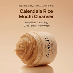Arencia Calendula Rice Mochi Cleanser 120g – Nourishing & Soothing Face Cleanser