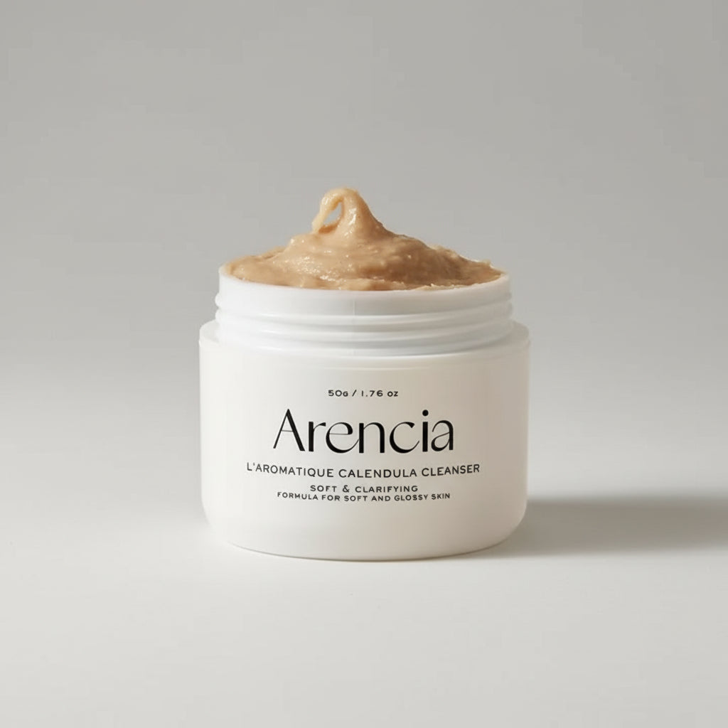Arencia Calendula Rice Mochi Cleanser 120g – Nourishing & Soothing Face Cleanser