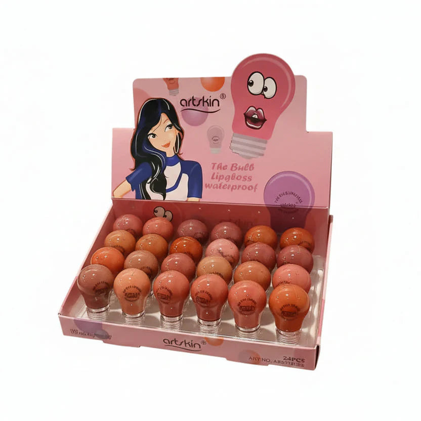  Long-Lasting , High Shine  ,Lip Gloss  , (24 Shades) , Makeupstashpk