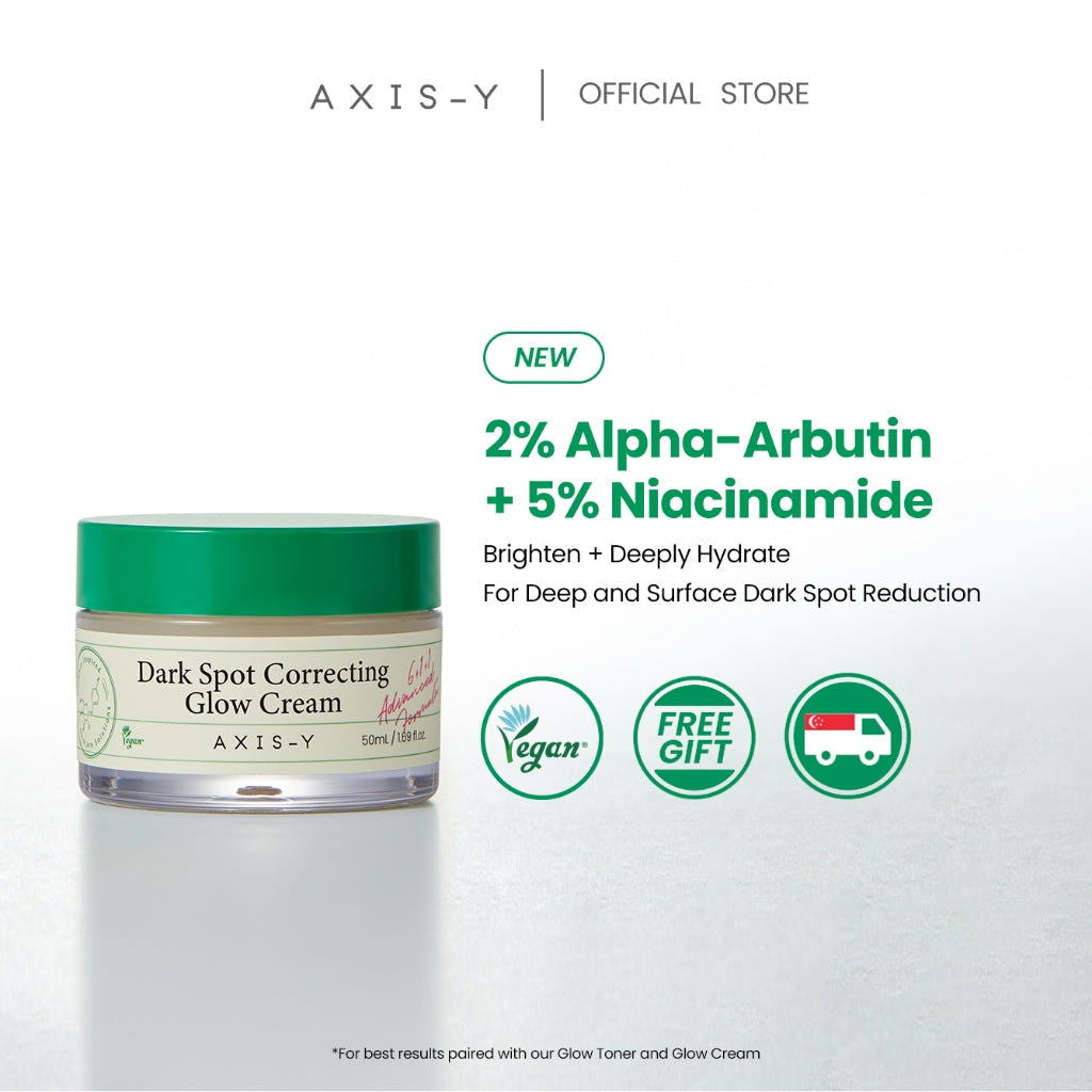 Axis-y Dark Spot Correcting Glow Cream 50ml - Makeup Stash Pakistan