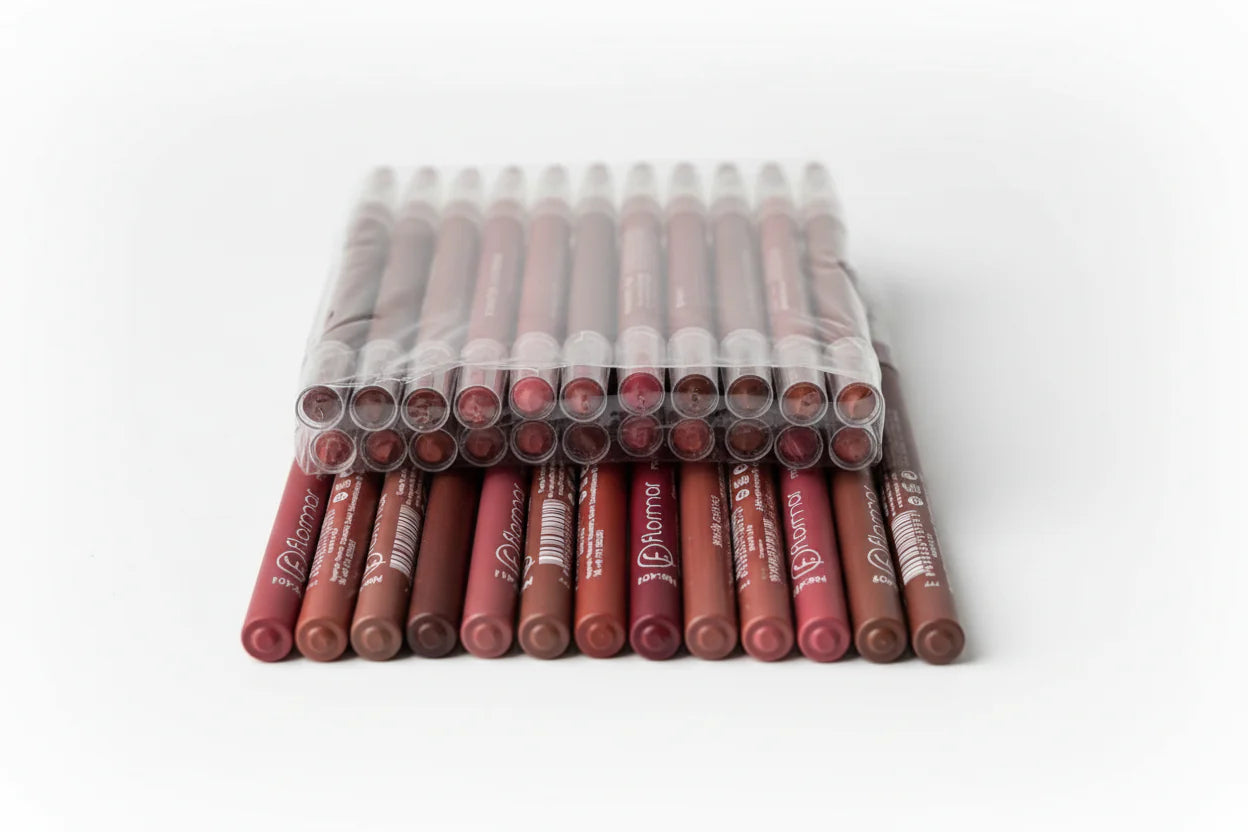  Long Lasting  , Waterproof , Velvet Finish ,  Lip Crayon Set , Makeupstashpk