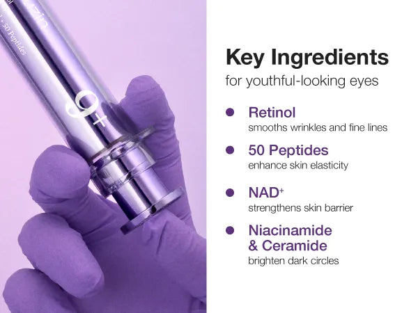 Numbuzin - No.9 NAD+ Retinol Volumetox Eye Cream 10ml - Makeup Stash Pakistan