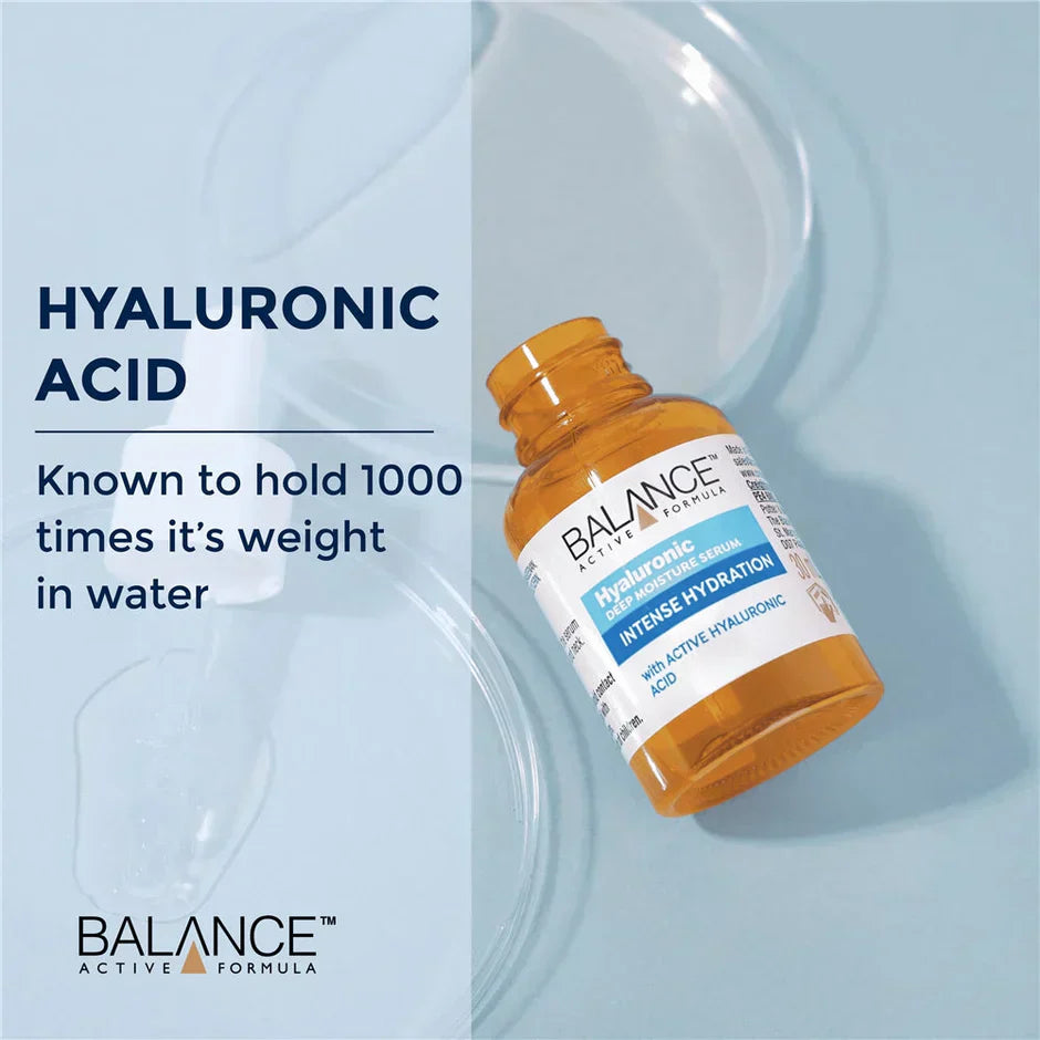 Balance Hyaluronic Deep Moisture Serum 30ml – Intense Hydration & Plumping Face Serum for All Skin Types