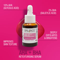 Balance AHA 10% BHA 2% Balance & Brightening Serum - Makeup Stash Pakistan