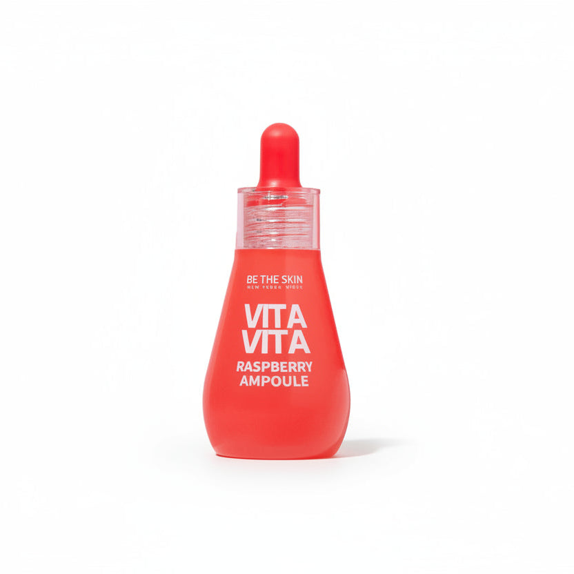 Raspberry Ampoule, Brightening Serum, Antioxidant Skincare, Vitamin C Serum, Niacinamide Serum, Korean Skincare Ampoule, Hydrating Face Serum, Radiance Boosting Serum, Skin Tone Brightener, Daily Face Serum - Makeup Stash Pakistan
