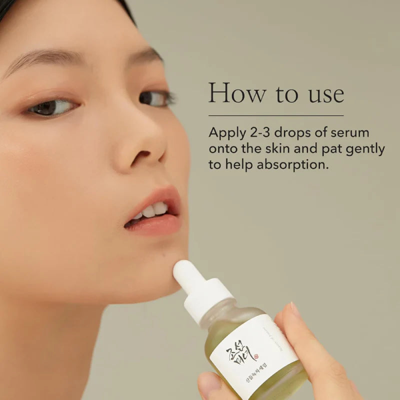 Beauty Of Joseon Calming Serum Green Tea + Panthenol 30ml - Makeup Stash Pakistan
