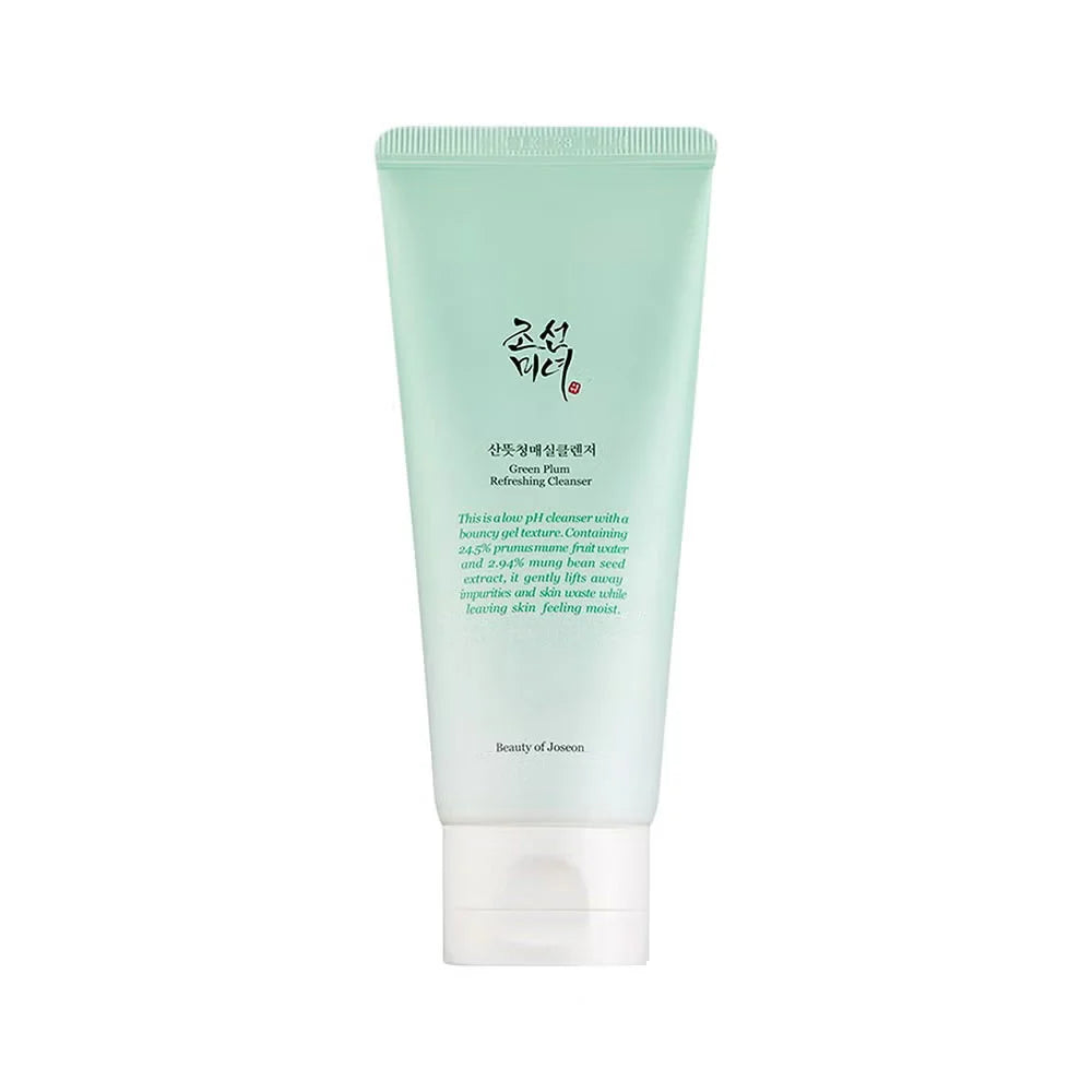 Green Plum Cleanser, Low pH Face Wash, Gentle Cleanser, Korean Skincare Cleanser, Hydrating Face Wash, Sensitive Skin Cleanser, Daily Face Wash, Clear Skin Cleanser- Makeup Stash Pakistan