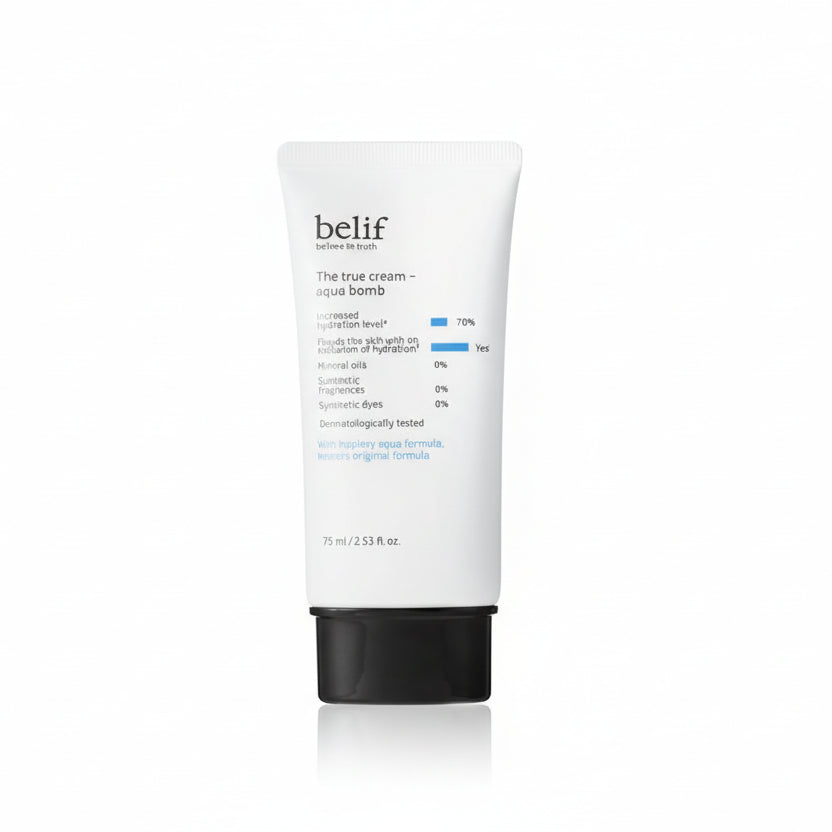 gel moisturizer, hydrating gel cream, oily skin moisturizer, lightweight face cream, korean moisturizer, water gel cream, oil control moisturizer, k beauty skincare, belif skincare, hydrating face gel, glowing skin cream, Makeup Stash Pakistan