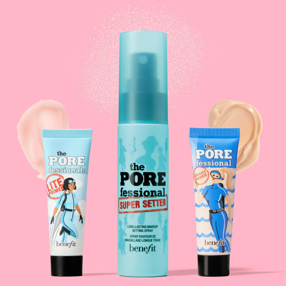 Benefit Pore Minimizer Squad Trio Set – POREfessional Primer & Pore Care Kit