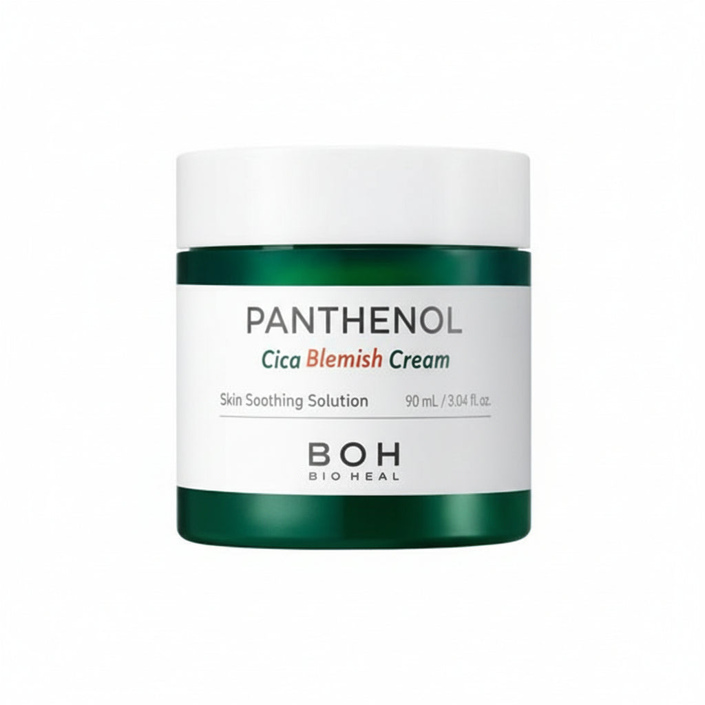 Panthenol Cica cream, Korean skincare moisturizer, acne soothing cream, cica blemish cream, sensitive skin repair cream, hydrating face cream Korea- Makeup Stash Pakistan