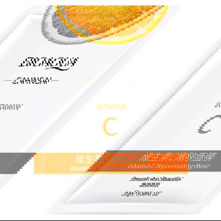 Bioaqua Vitamin C Sheet Mask - Makeup Stash Pakistan