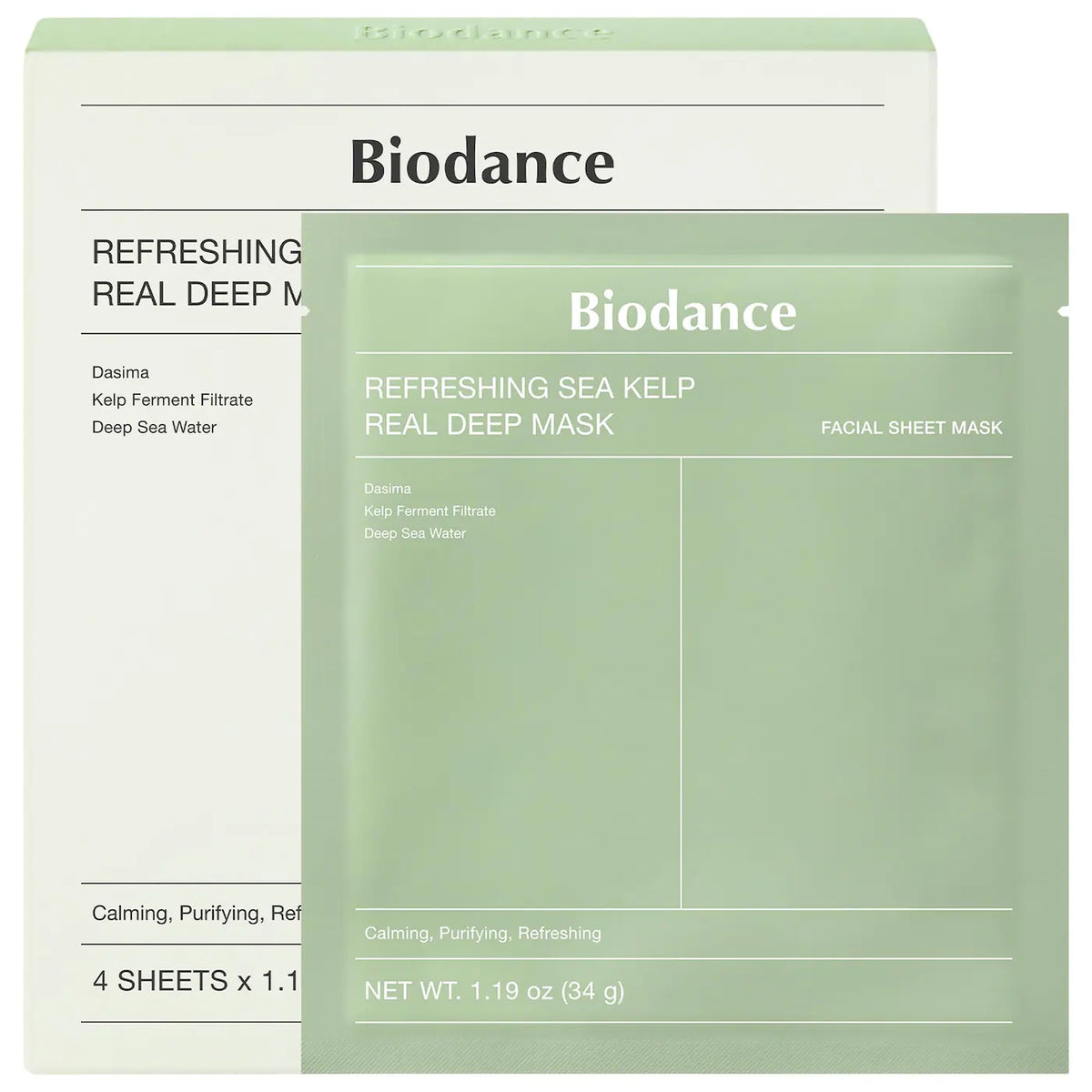 Biodance, Refreshing Sea Kelp Real Deep Mask,Hydrating ,Sheet Mask,Makeup Stash Pakistan