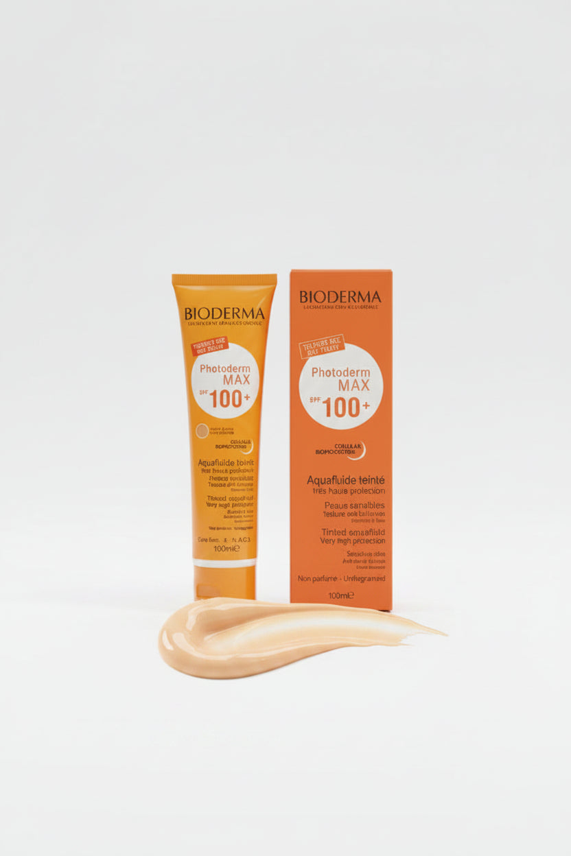 Bioderma Photoderm Max SPF 100 Tinted Suncrean 100ml  – Broad‑Spectrum High‑Protection Sunscreen for Face & Sensitive Skin