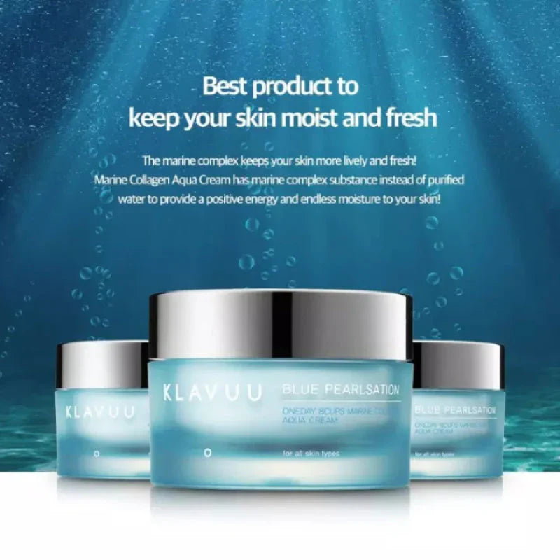 AQUA CREAM, Cooling Effect , Light Weight Texture, Hypoallergenic , Soothing ,  Wrinkle Care Cream , Niacinamide Makeupstashpk