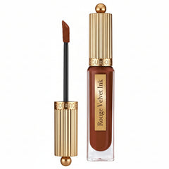 velvet ink, bourjois lipstick 18, all about brown lipstick, liquid matte lipstick, long lasting lipstick, brown matte lipstick, bourjois pakistan, velvet ink lipstick, transfer proof lipstick, high pigment lip color, matte liquid lip- Makeup Stash Pakistan
