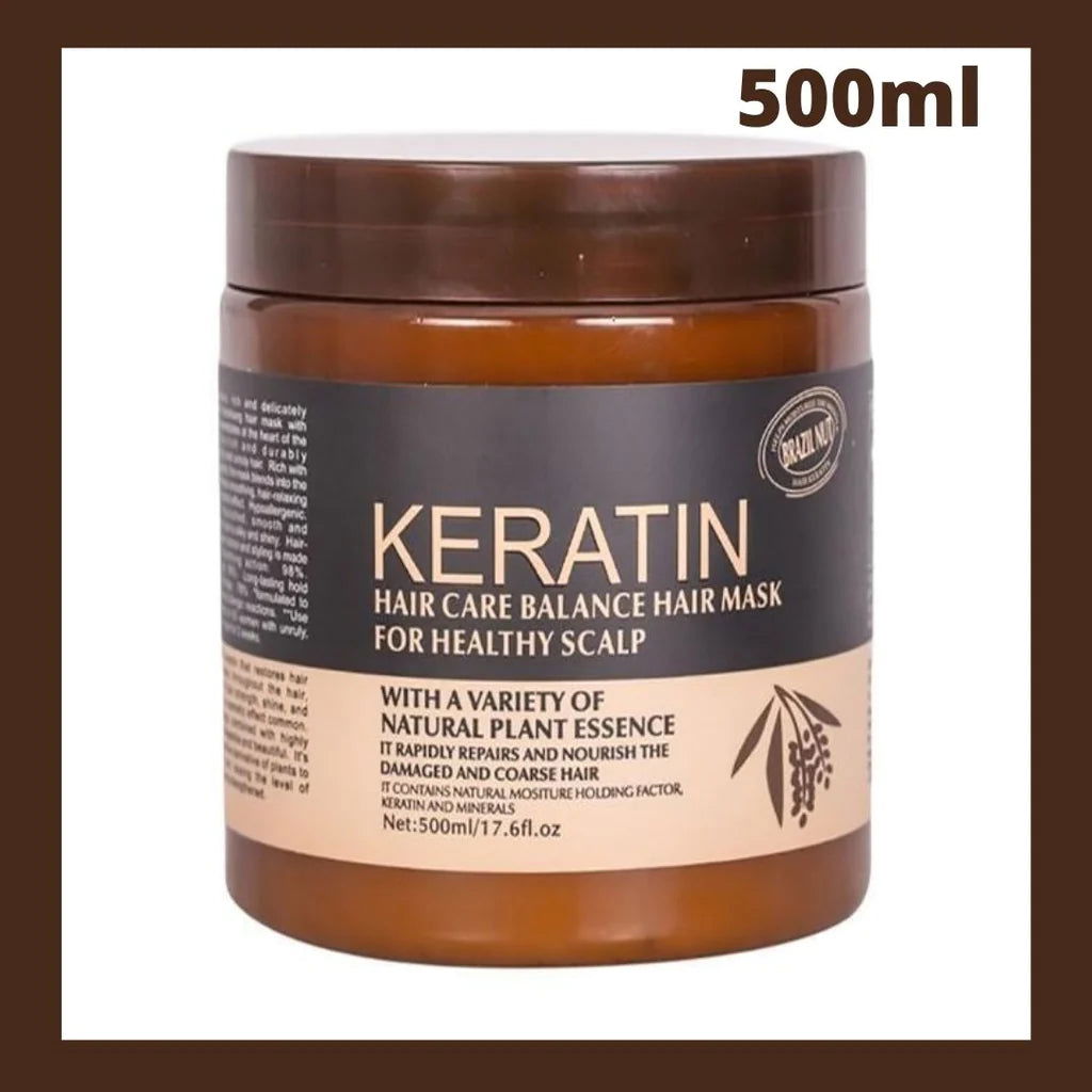 Brazilian Nut Keratin Nourishing Hair Mask - Makeup Stash Pakistan