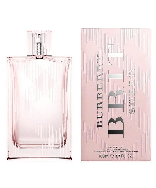 BURBERRY BRIT SHEER WOMEN EDT 100ML - Makeup Stash Pakistan