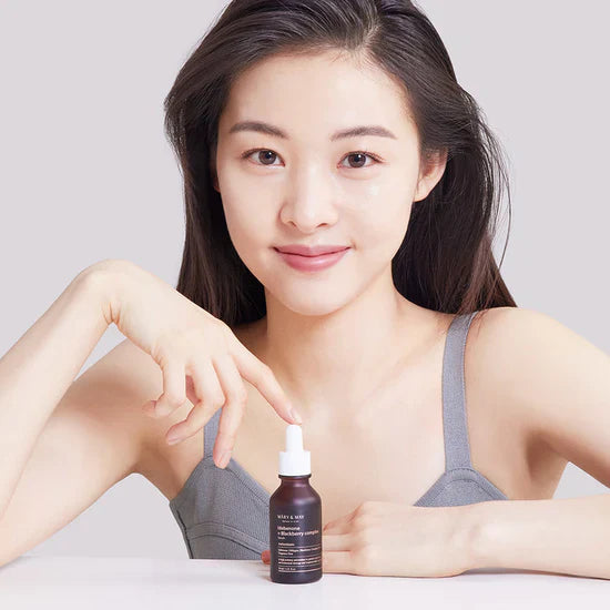 Mary & May - Idebenone + Blackberry Complex Serum - Makeup Stash Pakistan