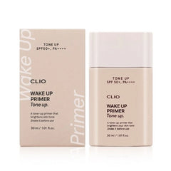 Tone Up Primer, Brightening Primer, Makeup Base Korea, K Beauty Primer, Radiant Skin Primer, Glow Primer, Even Skin Tone Makeup, CLIO Wake Up Primer Tone Up, Lightweight Primer, No Makeup Look, Korean Makeup Base, Beauty Essentials, Face Primer Brightening, Daily Makeup Prep - Makeup Stash Pakistan