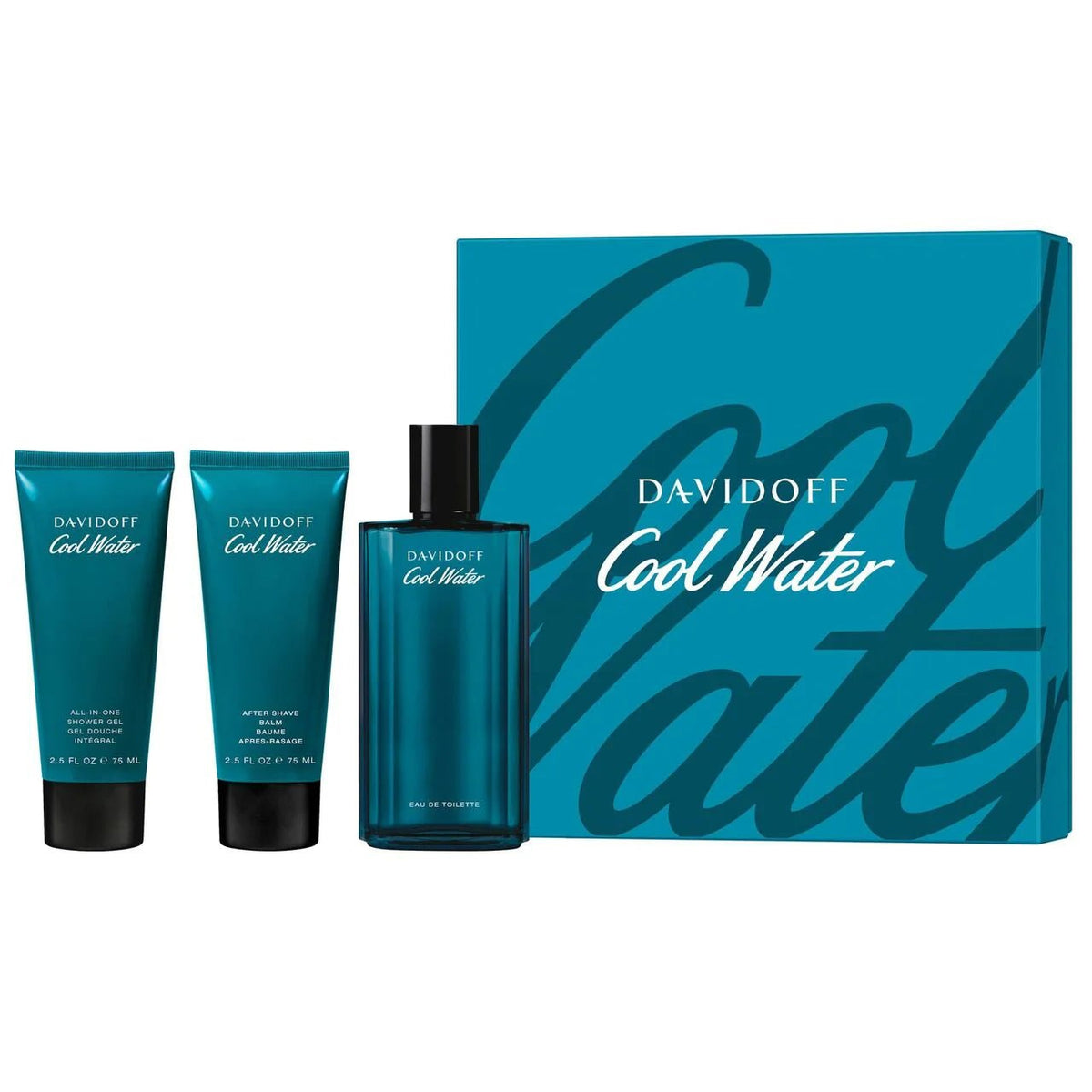 COOL WATER MEN SET 125ML 3-S - Makeup Stash Pakistan