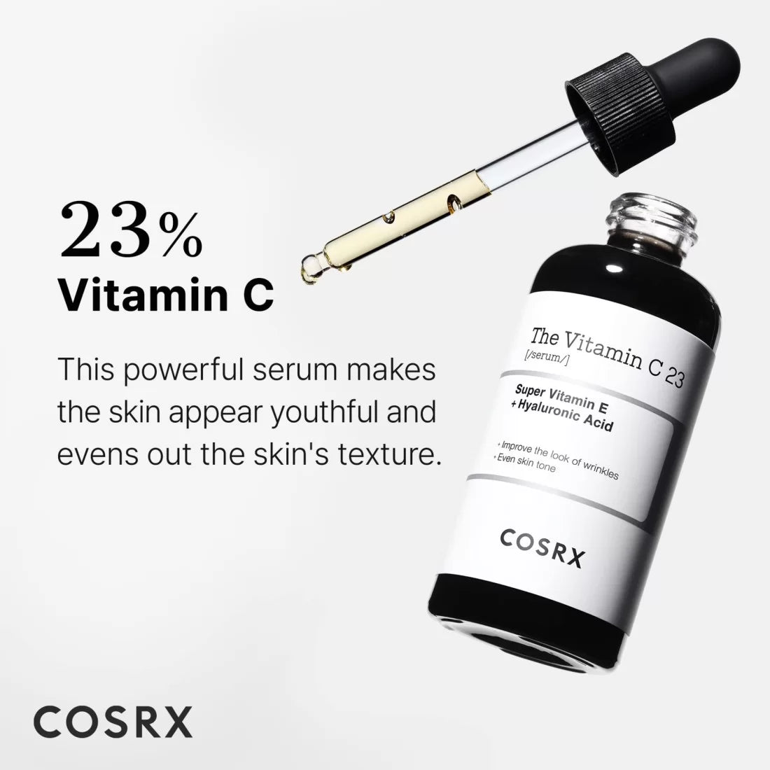 Cosrx  - The Vitamin C23 Super Vitamin E + Hyaluronic Acid 20g - Makeup Stash Pakistan
