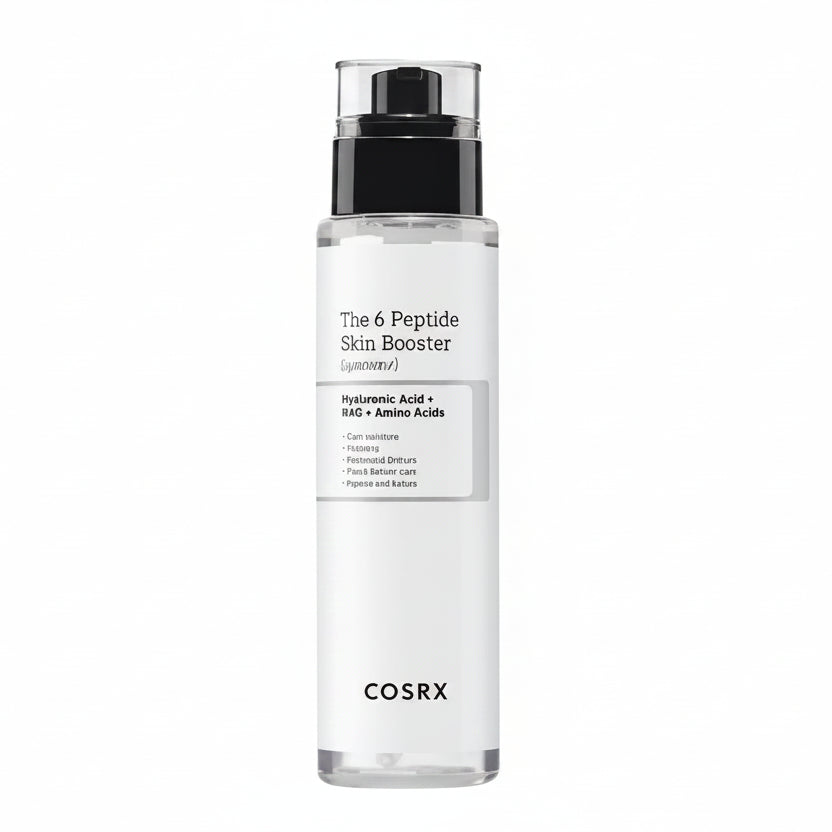 6 peptide skin booster, anti aging k beauty serum, hydrating skin booster cosrx, firming facial serum, korean skincare anti aging, collagen boosting serum, cosrx skin booster, glowing skin serum, fine line treatment skincare  -Makeup Stash Pakistan