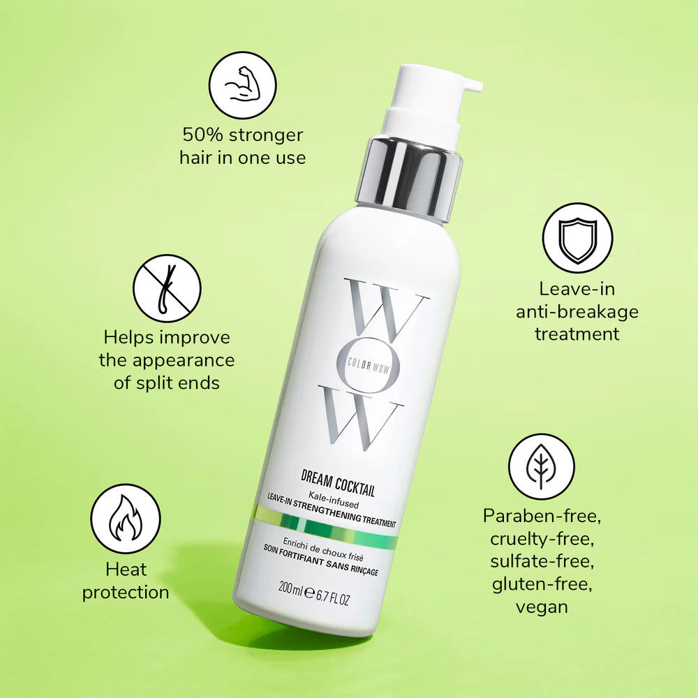 Color Wow Dream Cocktail Kale-Infused Leave-in Treatment 200ml-Makeup Stash Pakistan