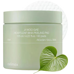 Exfoliating toner pads, Salicylic acid pads, Acne treatment pads, Korean Skincare Exfoliator, Pore Cleansing pads, Blackhead Removal pads, Oily Skin Exfoliating pads, Gentle Chemical Exfoliation, Heartleaf skincare - Makeup Stash Pakistan