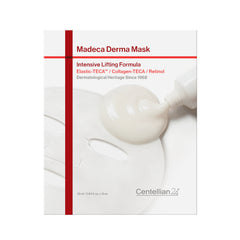 madeca derma mask intensive lifting formula, centellian lifting mask, firming sheet mask, anti aging face mask, korean lifting mask, centella asiatica mask - Makeupstashpk