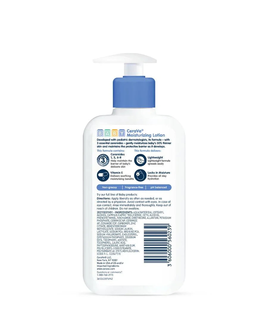 Baby Moisturizer, Baby Body Lotion,
Moisturizing Lotion for Babies, CeraVe Baby Skincare, Baby Lotion for Sensitive Skin, Baby Lotion for Dry Skin,
Ceramide Baby Lotion, Hyaluronic Acid Baby Lotion, Fragrance Free Baby Lotion, Eczema Baby Lotion - Makeupstashpk