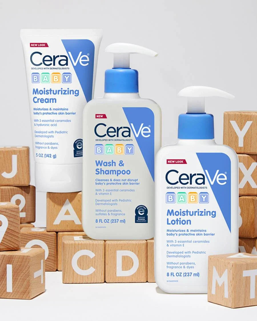 Baby Moisturizer, Baby Body Lotion,
Moisturizing Lotion for Babies, CeraVe Baby Skincare, Baby Lotion for Sensitive Skin, Baby Lotion for Dry Skin,
Ceramide Baby Lotion, Hyaluronic Acid Baby Lotion, Fragrance Free Baby Lotion, Eczema Baby Lotion - Makeupstashpk