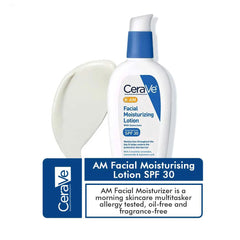 cerave spf 30, cerave sunscreen Pakistan, facial moisturizer with spf, daily sunscreen lotion,hydrating sunscreen, ceramide moisturizer spf, niacinamide moisturizer, lightweight sunscreen, fragrance free sunscreen - Makeupstashpk