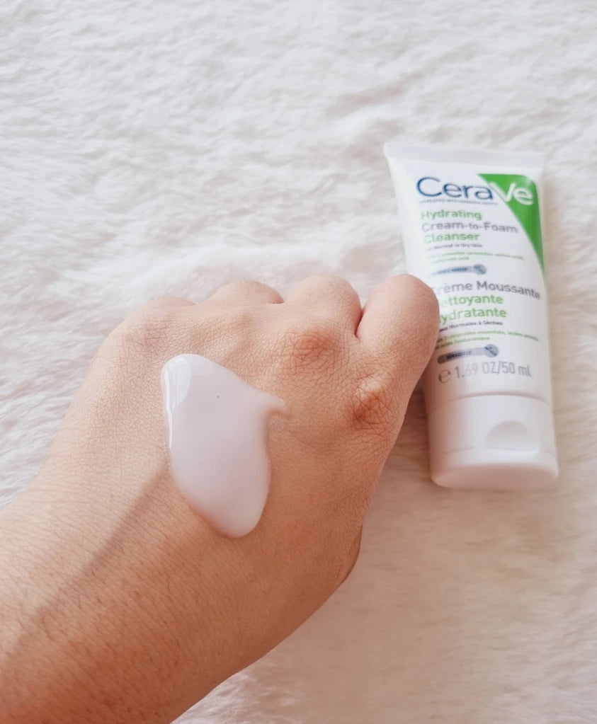 Cerave Cream-to-Foam Cleanser - Makeup Stash Pakistan