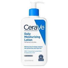 Cerave Daily Moisturing Lotion Normal To Dry Skin - Oil-Free Moisturizer With Hyaluronic Acid - Makeup Stash Pakistan