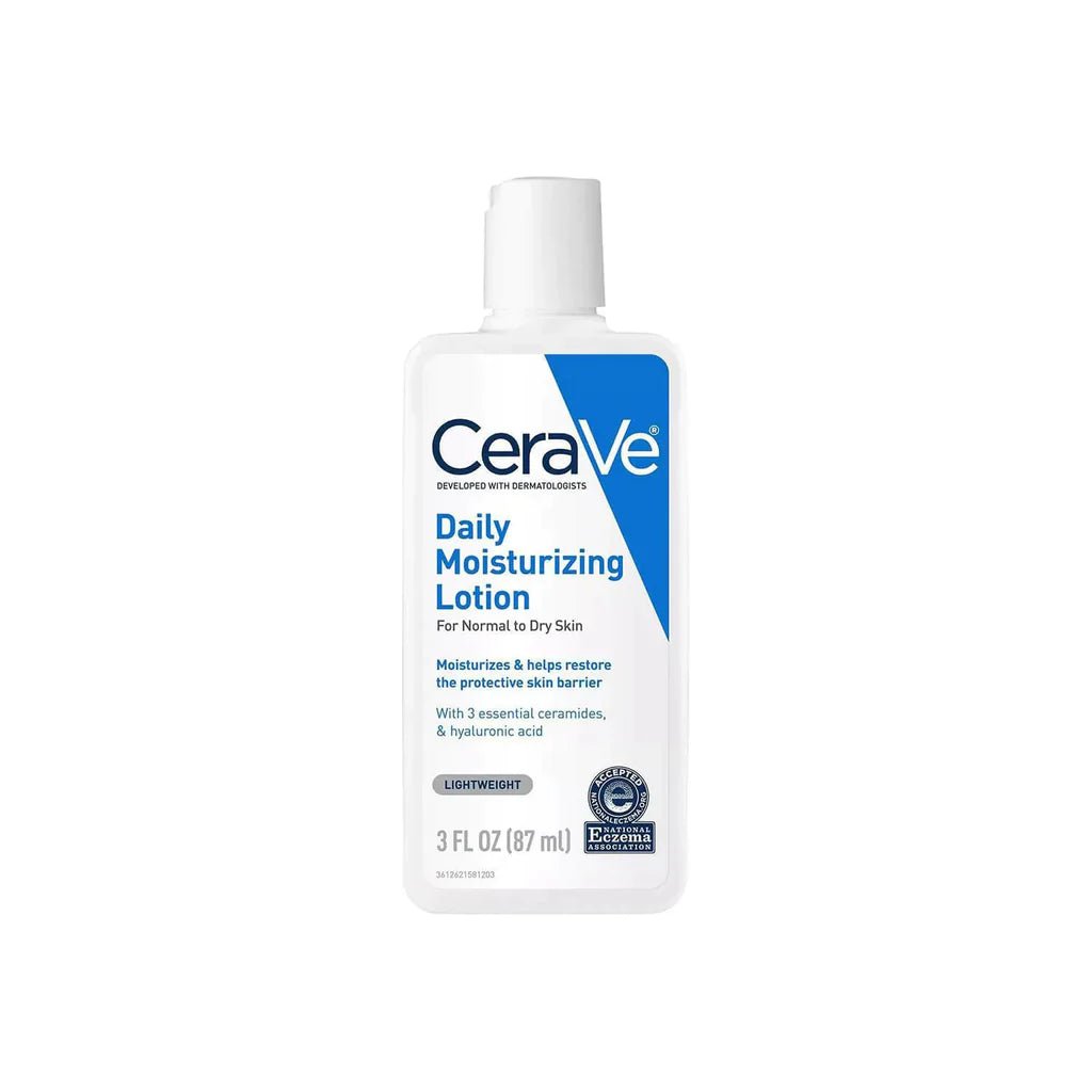 Cerave Daily Moisturing Lotion Normal To Dry Skin - Oil-Free Moisturizer With Hyaluronic Acid - Makeup Stash Pakistan