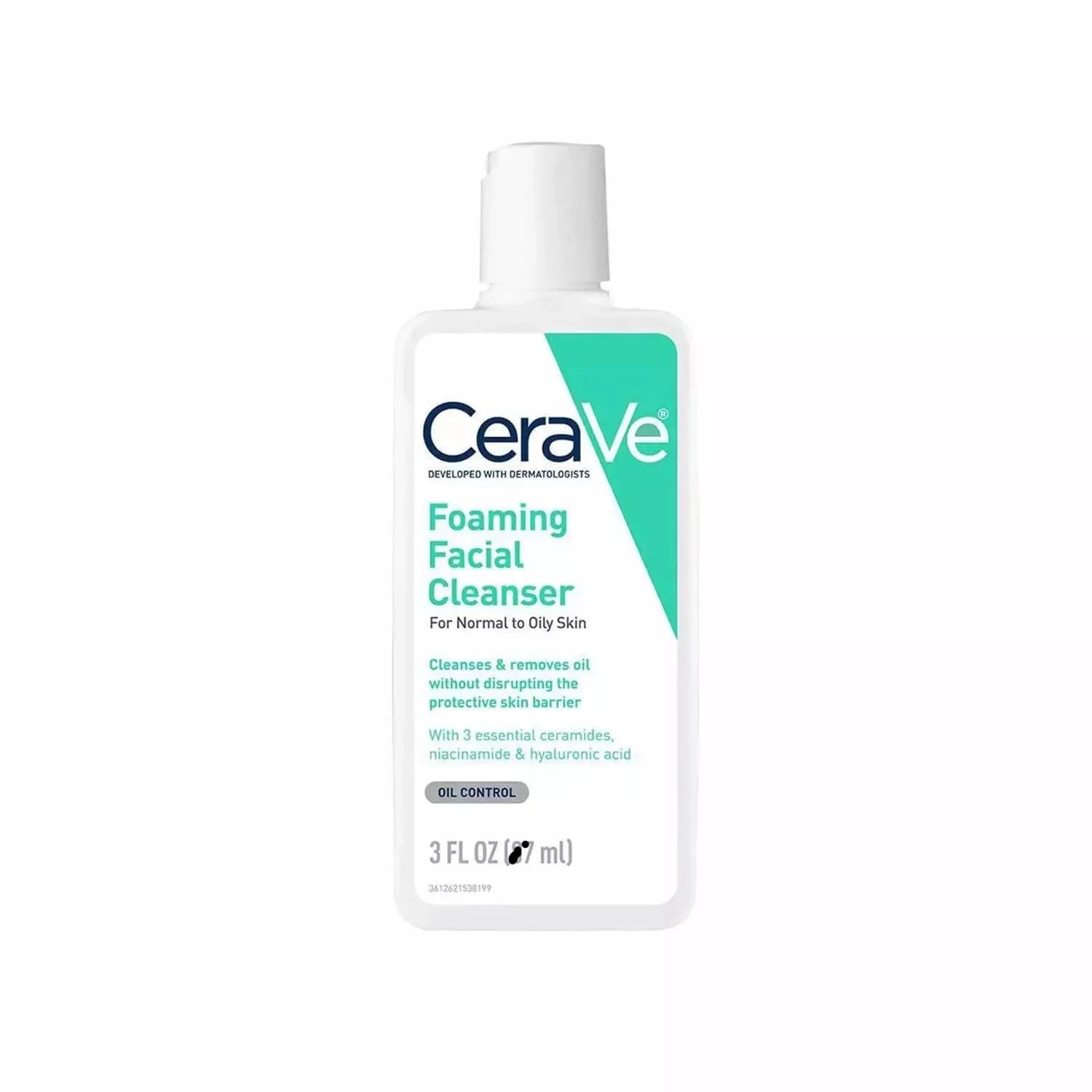 CeraVe Foaming Facial Cleanser - 87ml- Makeup Stash Pakistan