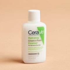 Cerave Hydrating Cream to Foam Cleanser Mini 29 ML - Makeup Stash Pakistan