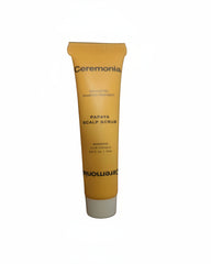 Ceremonia Papaya Scalp Scrub Travel Size 15ml – Exfoliating Detox Scalp Treatment for Healthy Hair