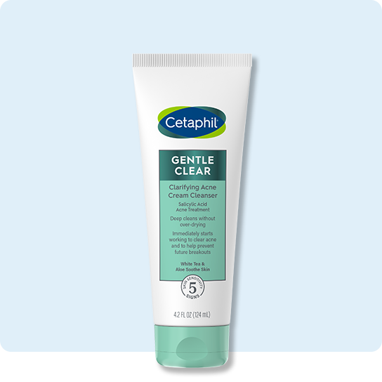 Cetaphil Clarifying  Acne Cream Cleanser - Makeup Stash Pakistan