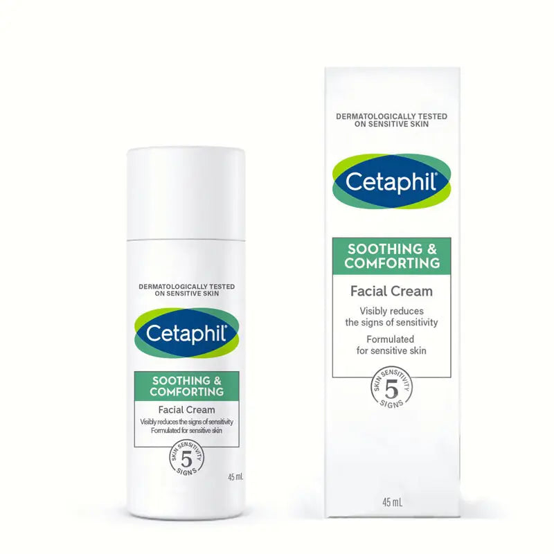 Cetaphil Soothing and Comforting Facial Cream 45 ML - Makeup Stash Pakistan
