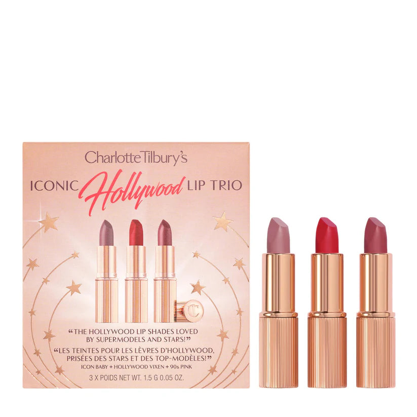 Charlotte Tilbury Mini Lipstick Trio – 3 in 1 Matte Lipstick Set | Makeupstash