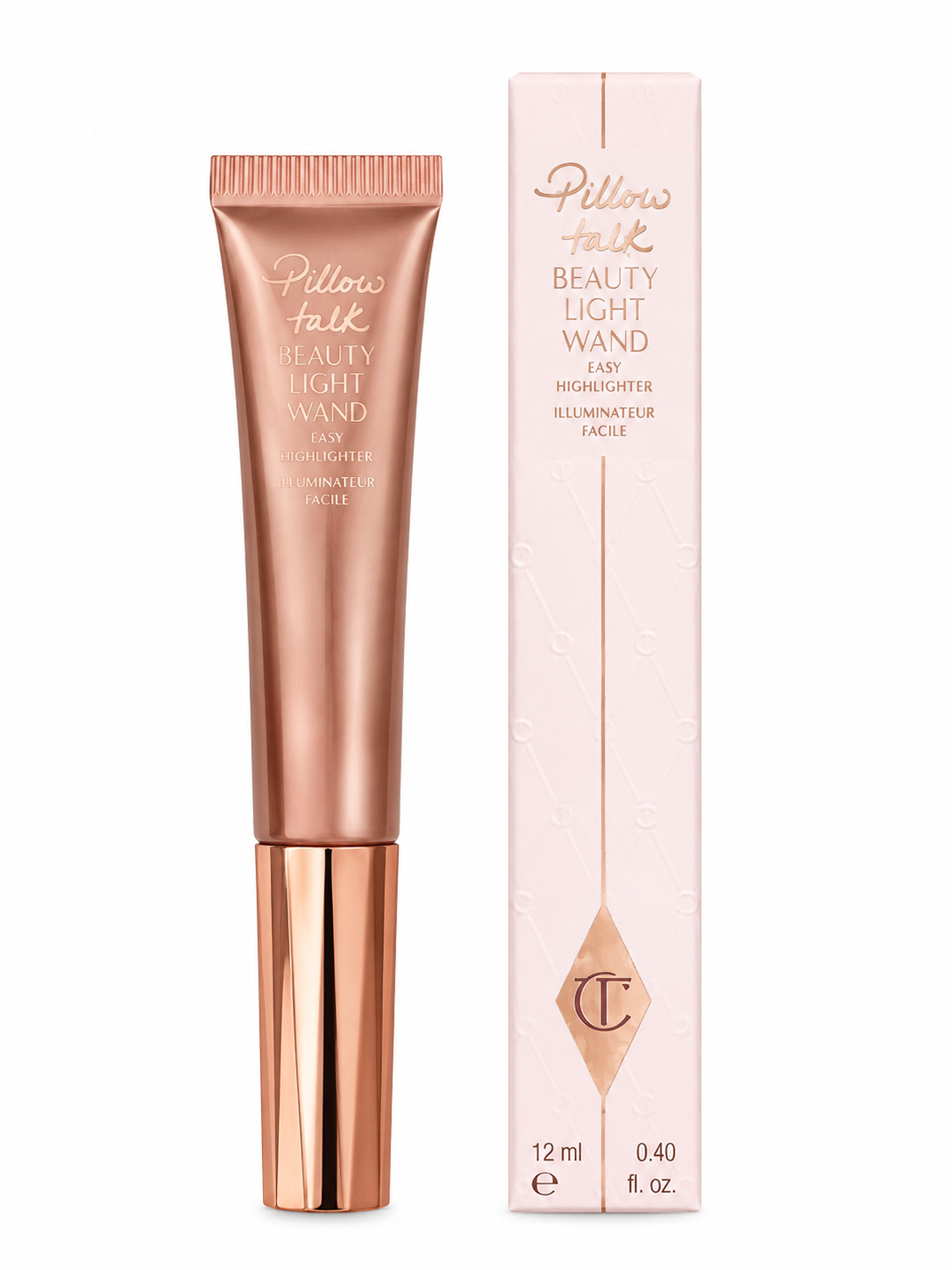 Charlotte Tilbury Hollywood Contour Wand – Fair/Medium Pale-Moyen 12ml | Liquid Contour for Sculpted Glow