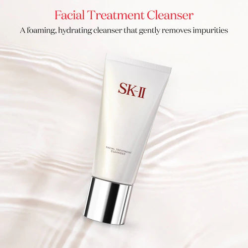 SK-II Cleanser, Facial Treatment Gentle Cleanser, SK-II Facial Cleanser, Luxury Face Wash, Hydrating Cleanser, Cream Cleanser, Gentle Face Cleanser, PITERA, Japanese Skincare, Premium Skincare, Daily Cleanser, Soft Skin, Glowing Skin, Anti Aging Skincare, Facial Wash, All Skin Types, Beauty - Makeup Stash Pakistan
